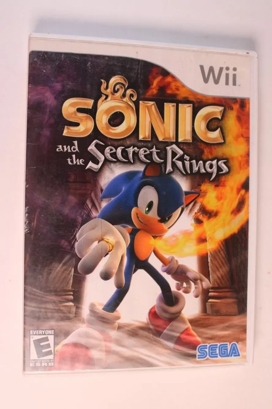 Sonic and the Secret Rings (Nintendo Wii) Authentic, Tested/Works